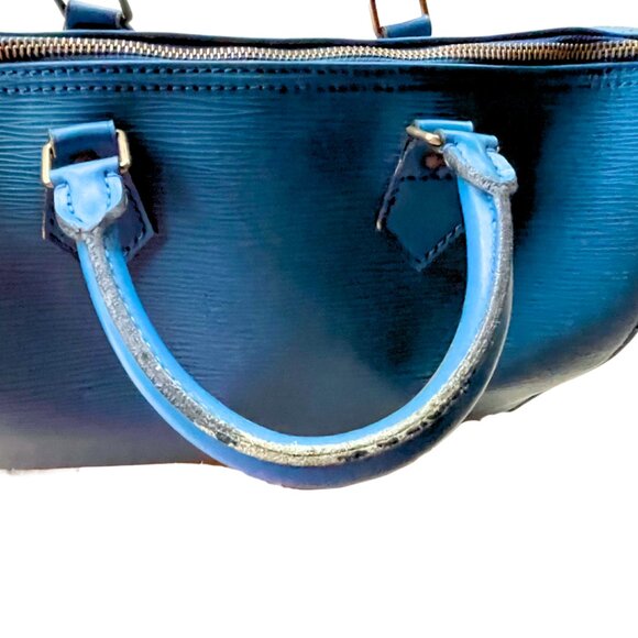 Louis Vuitton Speedy 30 Epi Toledo Blue Vintage 💙Host Pick!💙 - Picture 8 of 16